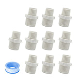 HayEastdor PVC nipple connector 1/2 to 3/4 inch for leak-free joints