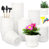 Hahood 48-pack planters top view for seed starting indoors