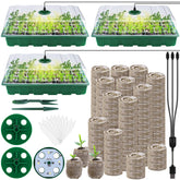 Hahood seed starter tray kit with 40-cell trays for organized germination