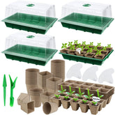 Hahood seed-starter-tray-set shown for organized germination and easy transplanting.