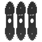 Haiouus 9 inch edger blade front view for precise edging
