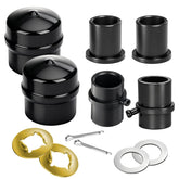 Haiouus front wheel bearing rebuild kit box showing complete parts for easy maintenance.