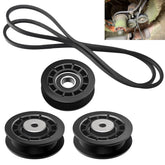 Haiouus Pulleys Belt Kit for Husqvarna A-WD; improves drive reliability.