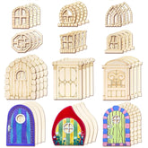 Halandar fairy doors ready for garden and home décor projects.