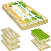 Halatool 1-inch rockwool cube for seed germination and root growth