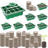 Halatool 8-pack seed starter tray for organized, efficient germination