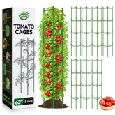 Halatool 8-pack tomato cages, packaged for quick garden prep and easy storage.