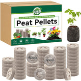 Halatool peat pellets 30mm unexpanded for quick seed germination.