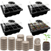 Halatool seed starter tray 4-pack for organized germination on a clean work surface