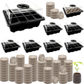 Halatool seed starter tray 8-pack base trays for organized indoor germination.
