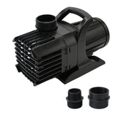 Half Off Ponds submersible pump in action delivering strong 4,000 GPH for koi ponds.