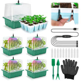Hanaoyo seed starter tray 5-pack for organized germination and easy transplant.