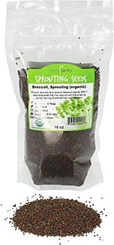 Handy Pantry broccoli sprouts seeds 1lb pack for home sprouting and fresh greens.