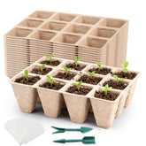 Hanmsen seed starter tray with 240-cell system for easy indoor germination