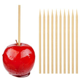HANSGO candy apple stick, 7-inch birch, perfect for caramel apples.