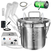 Hantop 6L goat milking machine pro model for efficient milking.