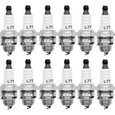 Haokixin L7T spark plug close-up for MS230 with precision electrodes