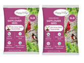 Happy Wings safflower seeds pack front, no-grow seeds.