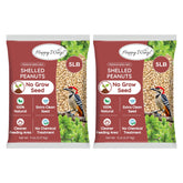 Happy Wings shelled peanuts seeds combo pack 10 lb 5 lb for year round wild bird feeding