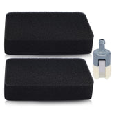 Harbot 150BT air filter foam pack for Husqvarna boosts dust filtration