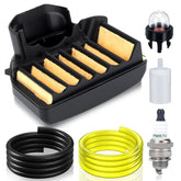 Harbot air filter for Husqvarna 455 Rancher keeps dust out for cleaner engine operation.