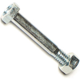 Hard-to-Find Fastener snowblower shear pin in zinc finish protects the auger during challenging snow clearing.