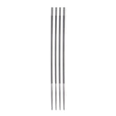 HARFINGTON 4pcs chainsaw file round head for precise sharpening on chains