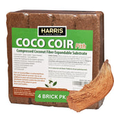 Harris Coco Coir Pith bricks expanding to nine gallons for soil amendment