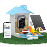 HARYMOR smart bird feeder camera 2K live view captures birds in sharp detail
