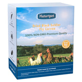 Hatortpet dried BSF larvae in bag offering a protein boost for poultry and birds.