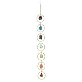 HausArtX Healing Crystal Energy Wind Chime with amethyst enhances color and mood in your space.