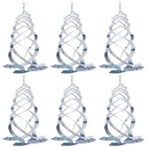 Hausse bird deterrent spiral spinner front view deters garden birds with reflective motion