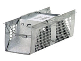 HAVAHART 1020 two-door trap cage front view for secure capture of mice or rats.