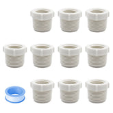 HayEastdor HE034 34x12 PVC reducer connector for reliable irrigation piping.