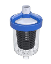 Hayward W560 Navigator front view highlights rugged canister for debris control.