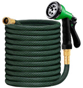 HBlife garden hose 75ft allows flexible reach for efficient yard watering.