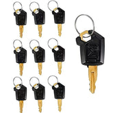 Hbsuh Cat Keys 5P8500 pack of 10 for Caterpillar heavy equipment ignition.