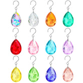 H&D HYALINE & DORA 38mm crystal suncatcher rainbow prisms casting colorful light
