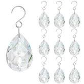 H&D HYALINE & DORA clear teardrop prism 38mm for chandelier sparkle