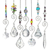HD Hyaline & Dora Set 7 crystal rainbow suncatcher adds indoor light shimmer