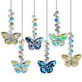 HDCRYSTALGIFTS crystal butterfly suncatcher clear brightens sunny windows with rainbows