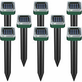 HDView mole repellent solar-powered unit protects your lawn