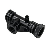 HDWGGD 154689 air bleeder tee assembly visibly vents trapped air for smoother filtration.