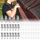 HEATIT roof de-icing cable kit assembly with durable aluminum hardware for secure installation.