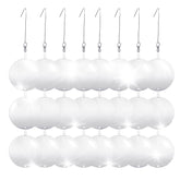 Hedoc Reflective Bird Scare Disc 24pcs front view deterring birds from porches
