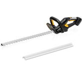 HEINPRO hedge trimmer blade close-up for precise trimming.