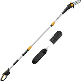 HEINPRO cordless pole saw with 8-inch guide bar for precise cuts