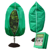 HEKIWAY plant freeze cover over a tree protecting from frost.