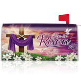 HemerVows cross Easter mailbox cover with magnetic backing for secure outdoor display