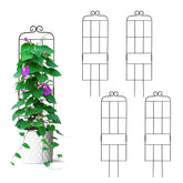 Hensal 4-pack plant trellis 31in for versatile indoor and outdoor support.